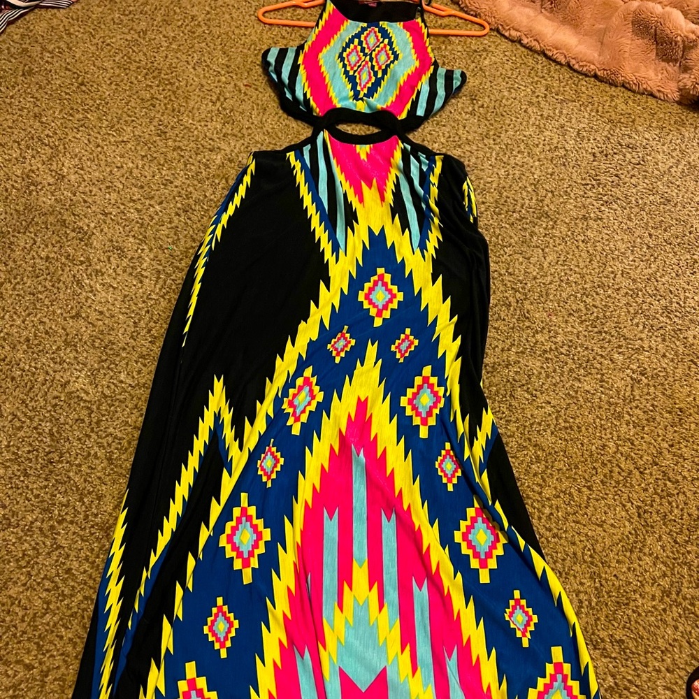 Aztec Maxi Dress